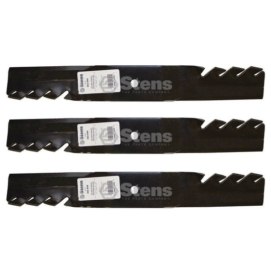 Stens Genuine Part 302 - 644 Toothed Blade Pack of 3 - SLE Equipment - 1