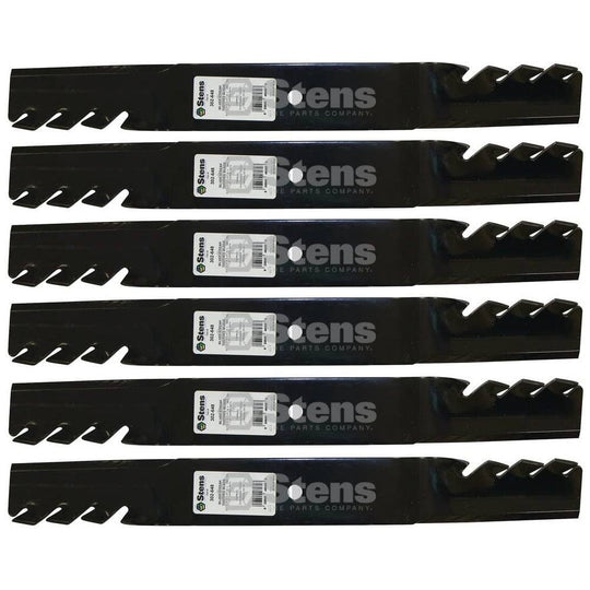 Stens Genuine Part 302 - 648 Toothed Blade Pack of 6 - SLE Equipment - 1