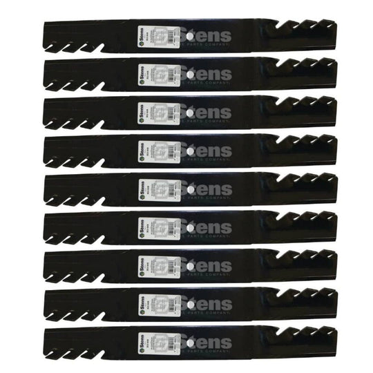 Stens Genuine Part 302 - 648 Toothed Blade Pack of 9 - SLE Equipment - 1