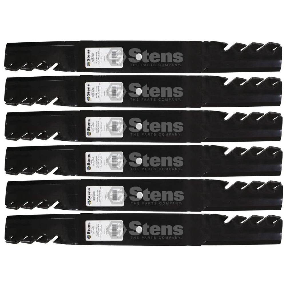 Stens Genuine Part 302 - 686 Toothed Blade Pack of 6 - SLE Equipment - 1