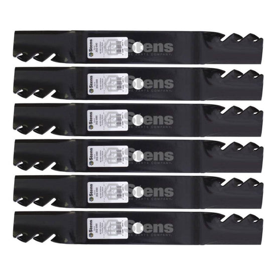 Stens Genuine Part 302 - 690 Toothed Blade Pack of 6 - SLE Equipment - 1