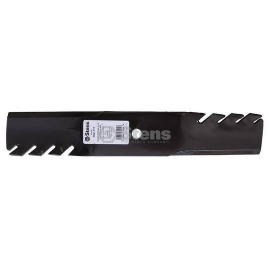 Stens Genuine Part 302 - 717 Toothed Hi - Lift Blade Pack of 3 - SLE Equipment - 2