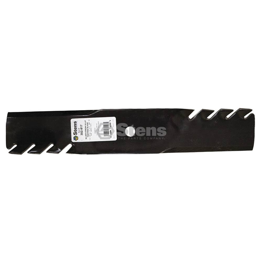 Stens Genuine Part 302 - 817 Toothed Hi - Lift Blade Pack of 6 - SLE Equipment - 2