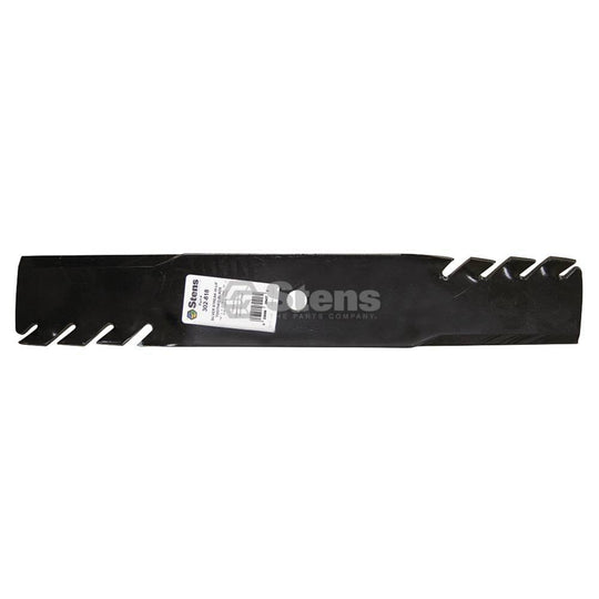 Stens Genuine Part 302 - 818 Toothed Hi - Lift Blade Pack of 3 - SLE Equipment - 2