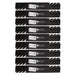 Stens Genuine Part 302 - 818 Toothed Hi - Lift Blade Pack of 9 - SLE Equipment - 1