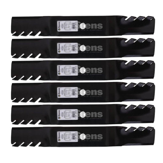 Stens Genuine Part 302 - 832 Toothed Blade Pack of 6 - SLE Equipment - 1