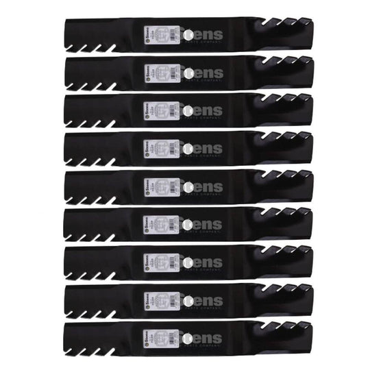 Stens Genuine Part 302 - 832 Toothed Blade Pack of 9 - SLE Equipment - 1