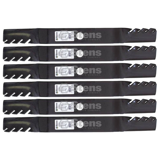 Stens Genuine Part 302 - 837 Toothed Blade Pack of 6 - SLE Equipment - 1