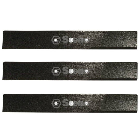Stens Genuine Part 303 - 052 Low - Lift Blade Pack of 3 - SLE Equipment - 1