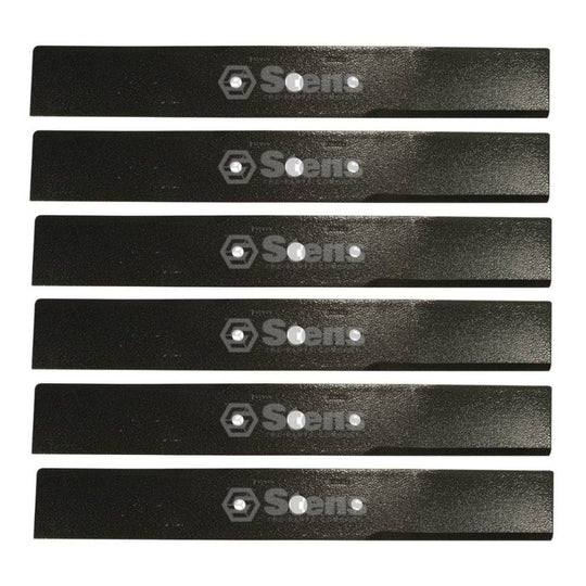 Stens Genuine Part 303 - 052 Low - Lift Blade Pack of 6 - SLE Equipment - 1