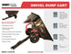 Ohio Steel 3040P - SD Dump Cart Swivel 10 cu. ft. 600 lb. - SLE Equipment - 8