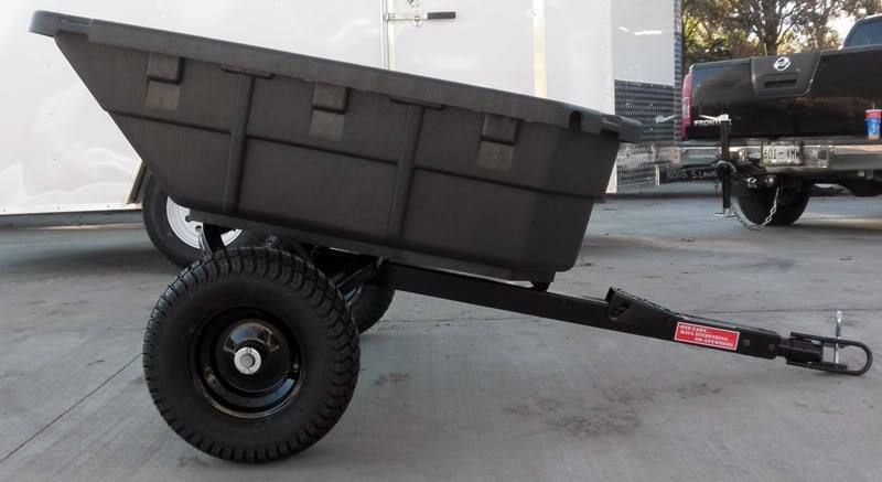 Ohio Steel 3040P - SD Dump Cart Swivel 10 cu. ft. 600 lb. - SLE Equipment - 4