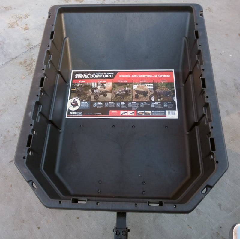 Ohio Steel 3040P - SD Dump Cart Swivel 10 cu. ft. 600 lb. - SLE Equipment - 5