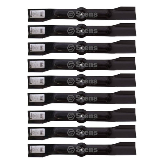 Stens Genuine Part 305 - 700 Hi - Lift Blade Pack of 9 - SLE Equipment - 1