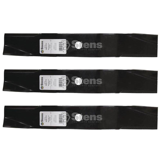 Stens Genuine Part 305 - 771 Medium - Lift Blade Pack of 3 - SLE Equipment - 1