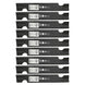 Stens Genuine Part 310 - 045 Notched Air - Lift Blade Pack of 9 - SLE Equipment - 1