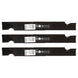 Stens Genuine Part 310 - 078 Notched Air - Lift Blade Pack of 3 - SLE Equipment - 1