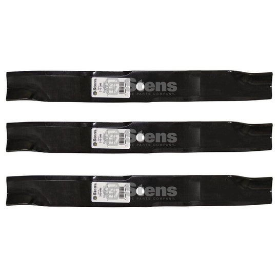 Stens Genuine Part 310 - 086 Rolled Hi - Lift Blade Pack of 3 - SLE Equipment - 1