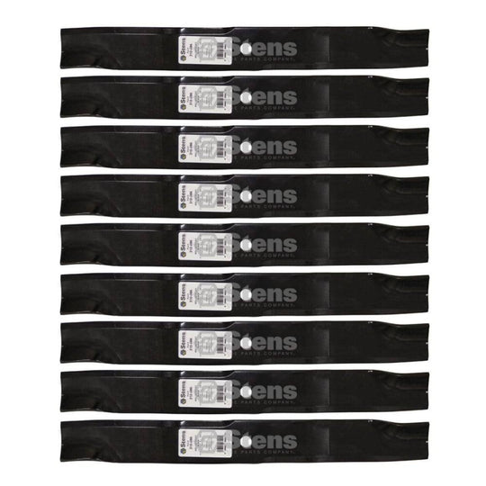 Stens Genuine Part 310 - 086 Rolled Hi - Lift Blade Pack of 9 - SLE Equipment - 1