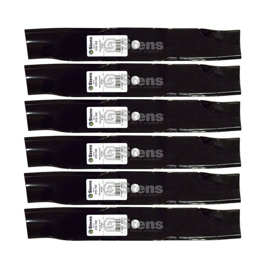 Stens Genuine Part 310 - 102 Rolled Hi - Lift Blade Pack of 6 - SLE Equipment - 1