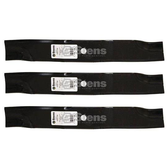 Stens Genuine Part 310 - 110 Rolled Hi - Lift Blade Pack of 3 - SLE Equipment - 1