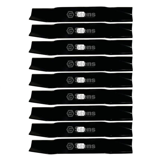 Stens Genuine Part 310 - 366 Medium - Lift Blade Pack of 9 - SLE Equipment - 1