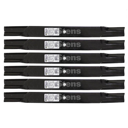 Stens Genuine Part 310 - 410 Rolled Medium - Lift Blade Pack of 6 - SLE Equipment - 1