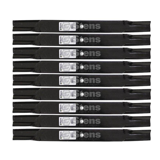 Stens Genuine Part 310 - 410 Rolled Medium - Lift Blade Pack of 9 - SLE Equipment - 1