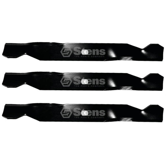 Stens Genuine Part 310 - 540 Notched Air - Lift Blade Pack of 3 - SLE Equipment - 1