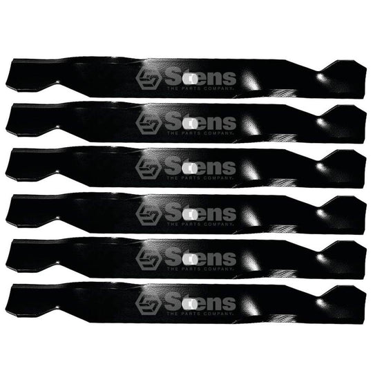 Stens Genuine Part 310 - 540 Notched Air - Lift Blade Pack of 6 - SLE Equipment - 1