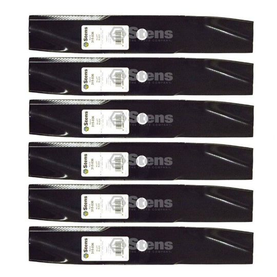 Stens Genuine Part 315 - 036 Hi - Lift Blade Pack of 6 - SLE Equipment - 1