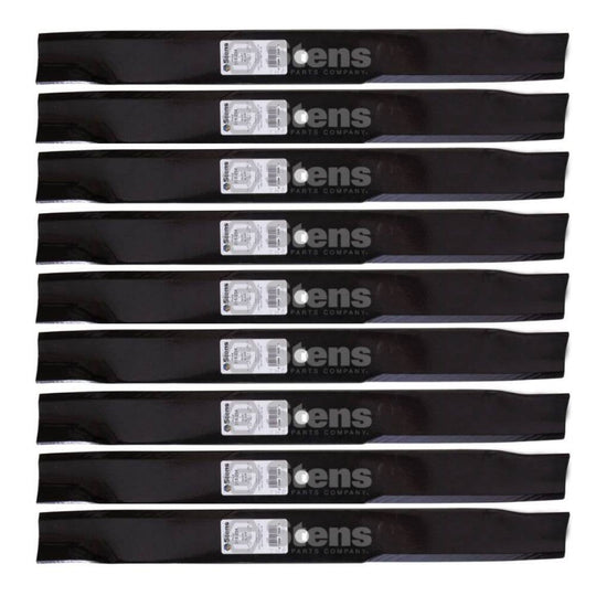 Stens Genuine Part 315 - 254 Hi - Lift Blade Pack of 9 - SLE Equipment - 1