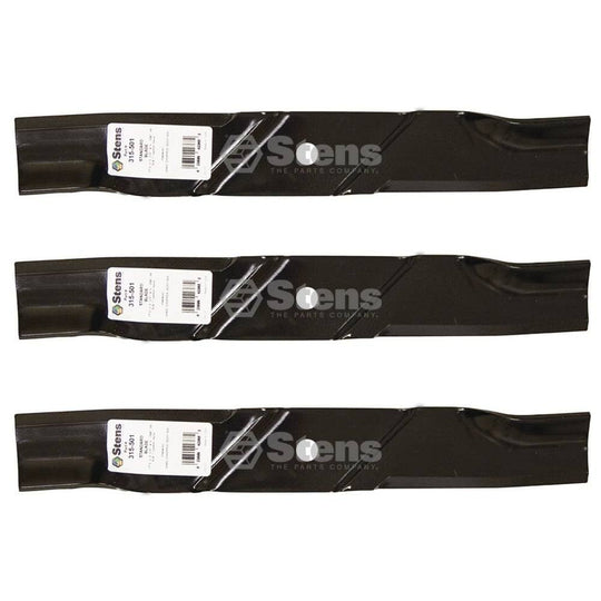 Stens Genuine Part 315 - 501 Standard Blade Pack of 3 - SLE Equipment - 1