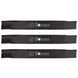 Stens Genuine Part 315 - 792 Hi - Lift Blade Pack of 3 - SLE Equipment - 1
