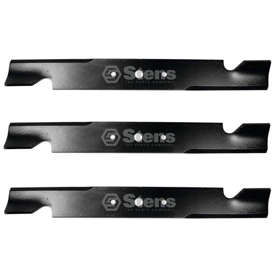 Stens Genuine Part 315 - 872 Notched Air - Lift Blade Pack of 3 - SLE Equipment - 1