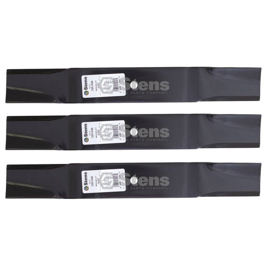 Stens Genuine Part 320 - 048 Medium - Lift Blade Pack of 3 - SLE Equipment - 1