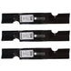 Stens Genuine Part 320 - 254 Hi - Lift Blade Pack of 3 - SLE Equipment - 1