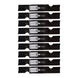 Stens Genuine Part 320 - 254 Hi - Lift Blade Pack of 9 - SLE Equipment - 1