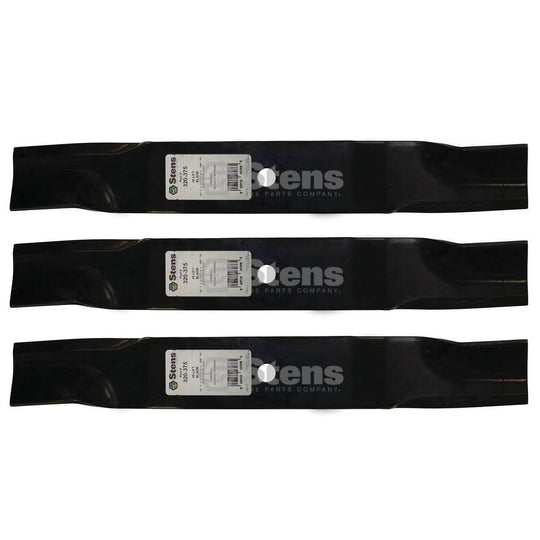 Stens Genuine Part 320 - 375 Hi - Lift Blade Pack of 3 - SLE Equipment - 1