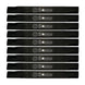 Stens Genuine Part 320 - 410 Hi - Lift Blade Pack of 9 - SLE Equipment - 1