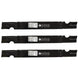 Stens Genuine Part 320 - 425 Notched Hi - Lift Blade Pack of 3 - SLE Equipment - 1