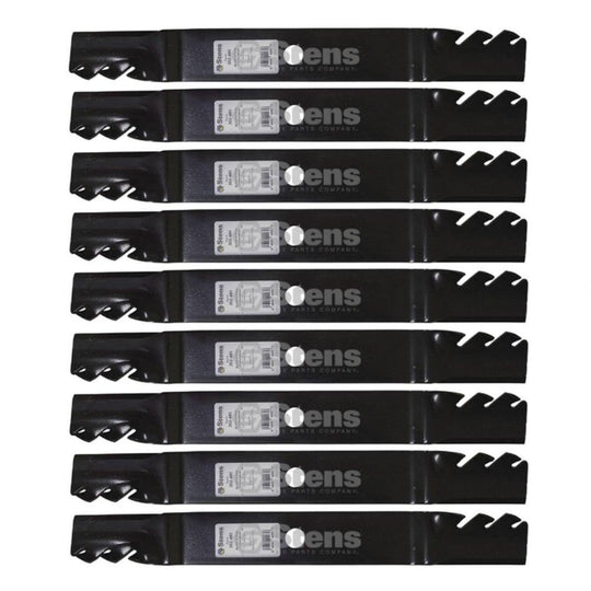 Stens Genuine Part 302 - 480 Toothed Blade Pack of 9 - SLE Equipment - 1