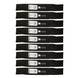 Stens Genuine Part 320 - 500 Hi - Lift Blade Pack of 9 - SLE Equipment - 1