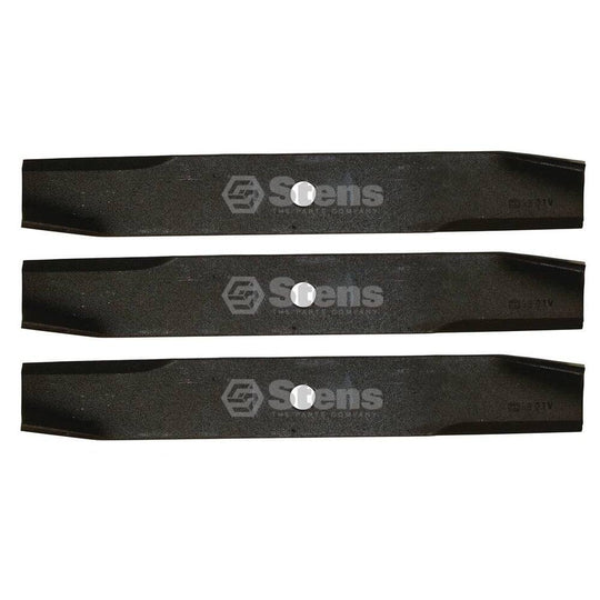 Stens Genuine Part 320 - 507 Hi - Lift Blade Pack of 3 - SLE Equipment - 1