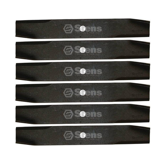 Stens Genuine Part 320 - 507 Hi - Lift Blade Pack of 6 - SLE Equipment - 1