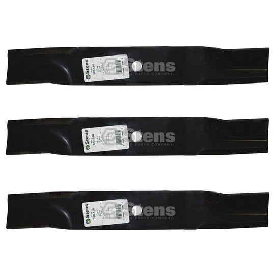 Stens Genuine Part 320 - 510 Hi - Lift Blade Pack of 3 - SLE Equipment - 1