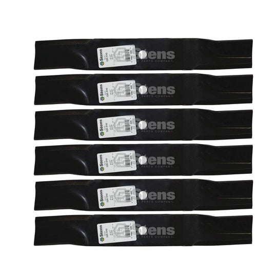 Stens Genuine Part 320 - 510 Hi - Lift Blade Pack of 6 - SLE Equipment - 1