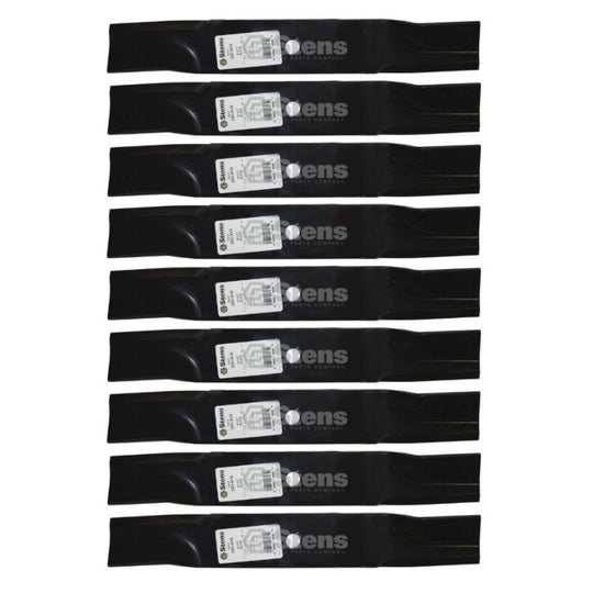 Stens Genuine Part 320 - 510 Hi - Lift Blade Pack of 9 - SLE Equipment - 1
