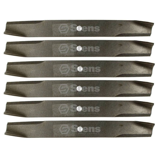 Stens Genuine Part 320 - 511 Hi - Lift Blade Pack of 6 - SLE Equipment - 1