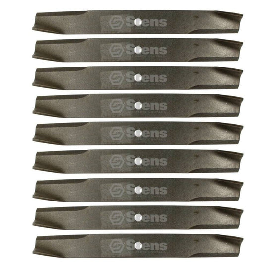 Stens Genuine Part 320 - 511 Hi - Lift Blade Pack of 9 - SLE Equipment - 1